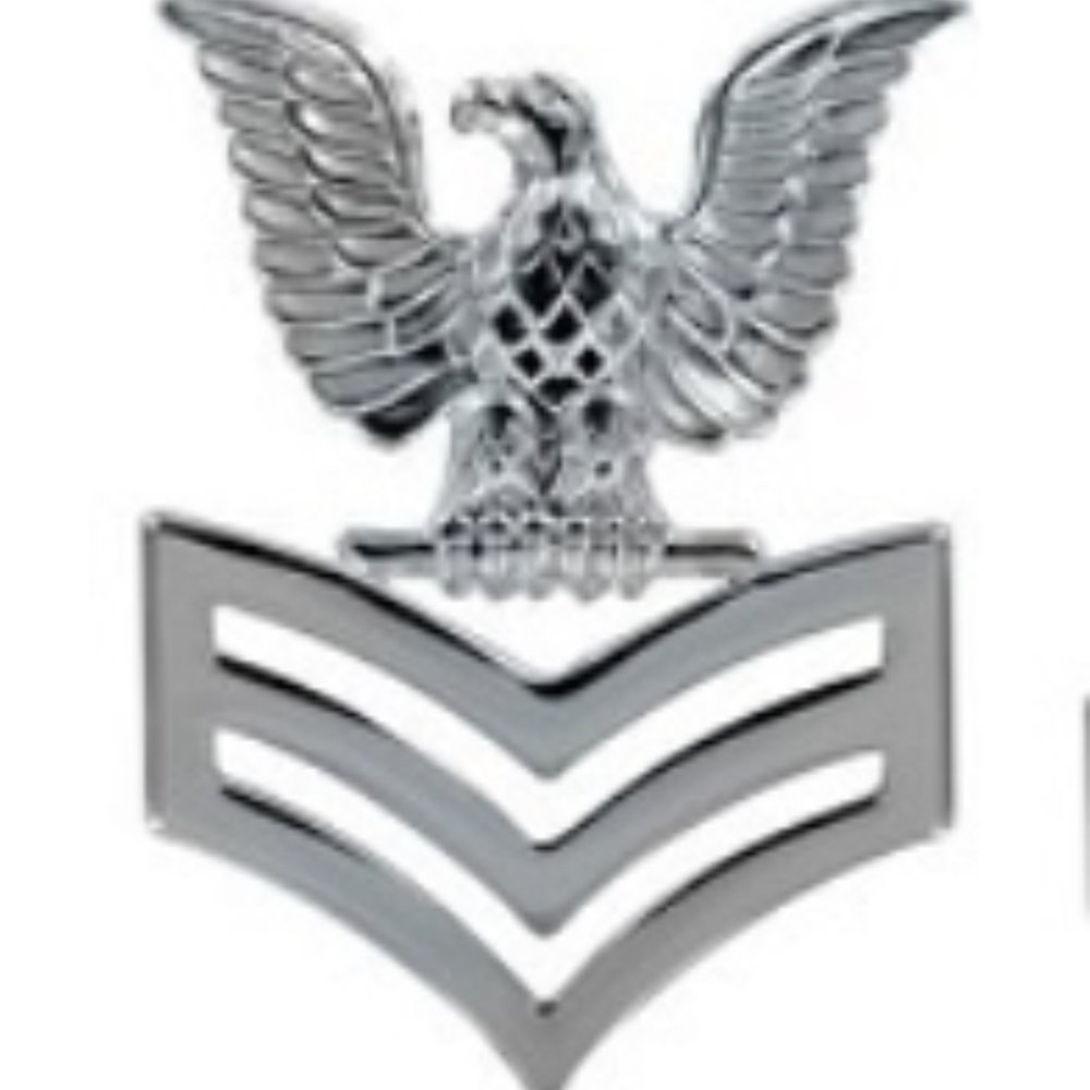 US NAVY Petty Officer First Class (E6) Cap Rank Device